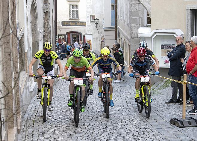 Dominik Hrinkow (AUT, Hrinkow Advarics Cycleang Team), in der Spitzengruppe, MTB, Mountainbike