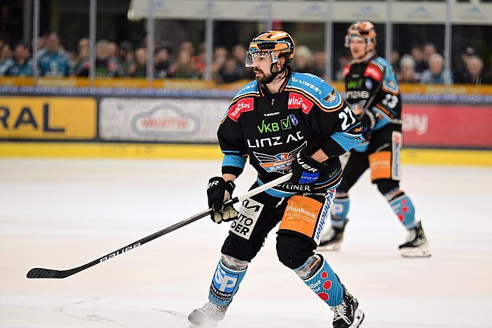 Shawn St.Amant (Steinbach Black Wings Linz) Semifinale 4, Win2Day ICE Hockey League, 4. Semifinale, Steinbach Black Wings Linz vs EC KAC,  Linz AG Eisarena 