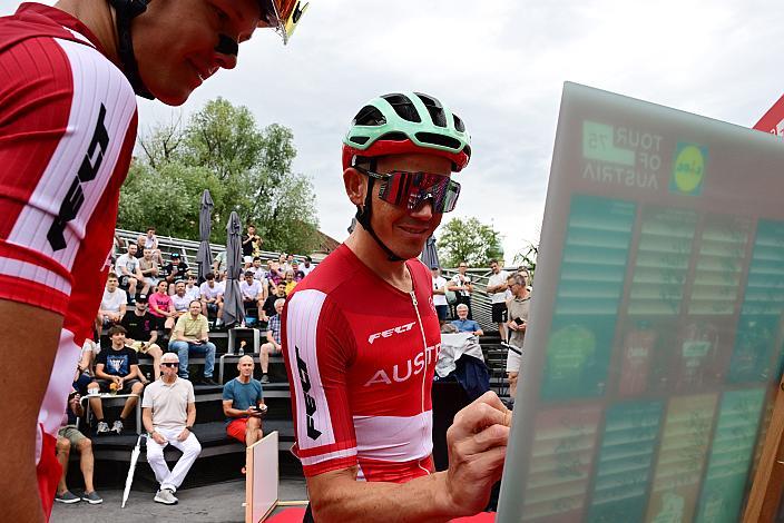 Etappensieger Gregor Mühlberger (AUT, Austria), 1. Etappe von Graz - Gamlitz, 188km, Tour of Austria