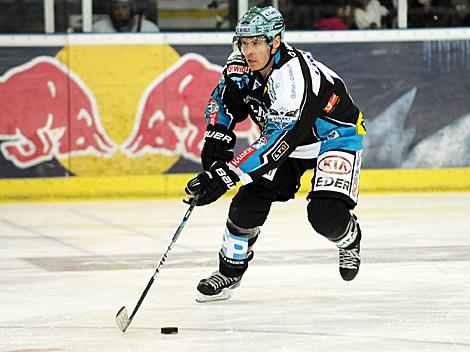 Justin Kurtz, Verteidiger, Linz, EC Red Bull Salzburg vs. EHC Liwest Black Wings Linz 