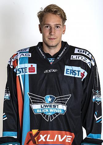 Valentin Leiler (EHC Liwest Black Wings Linz) Portraits 19/20, EHC Liwest Black Wings Linz