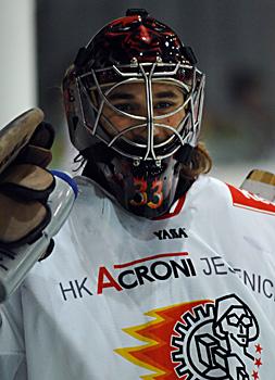 #33 Robert Kristan, Tormann, HK Acroni Jesenice