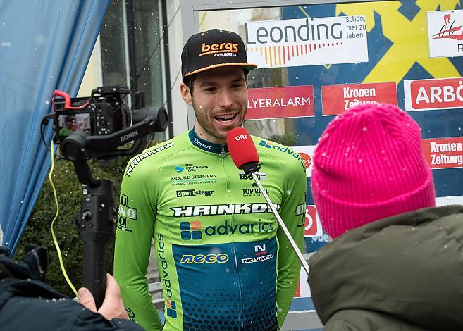 Jonas Rapp (GER, Hrinkow Advarics Cycleang) Herren Elite, U23, Radliga, 60. Radsaison-Eröffnungsrennen Leonding, Oberösterreich 