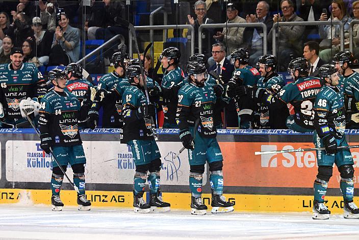 3. Runde ICE, Steinbach Black Wings Linz vs Olimpija Ljubljana, Linz AG Eisarena 