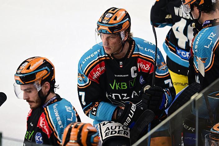 Brian Lebler (Steinbach Black Wings Linz) Semifinale 2, Win2Day ICE Hockey League, 2. Semifinale, Steinbach Black Wings Linz vs EC KAC,  Linz AG Eisarena 
