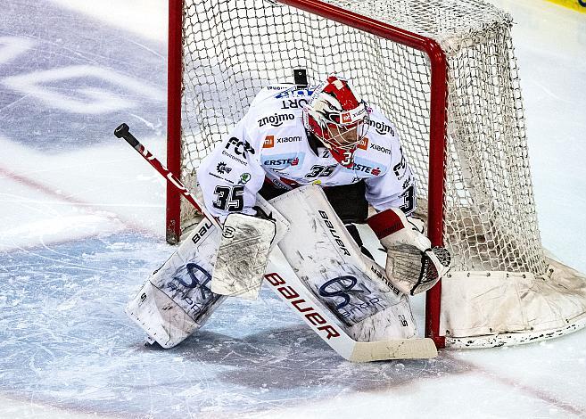 Tormann Teemu Tapio Lassila (HC Orli Znojmo), Eishockey,  EHC Liwest Black Wings Linz vs HC Orli Znojmo