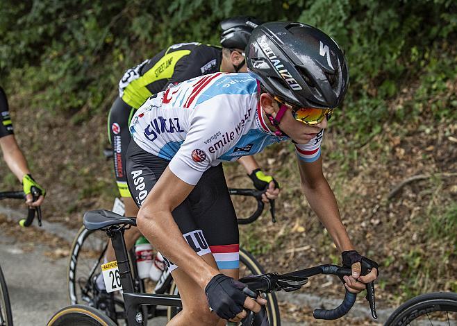 Mats Wenzel (LUX) 3. Etappe Bad Wimsbach - Gmundner Berg, OberÃ¶sterreich Junioren Rundfahrt