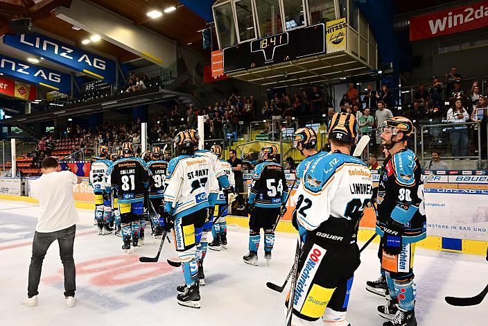 (Steinbach Black Wings Linz) Erstes Eistraining, Steinbach Black Wings Linz , Linz AG Eisarena 