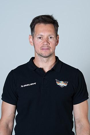 Head Coach Philipp Lukas (Steinbach Black Wings Linz)  Linz, Linz AG Eisarena 