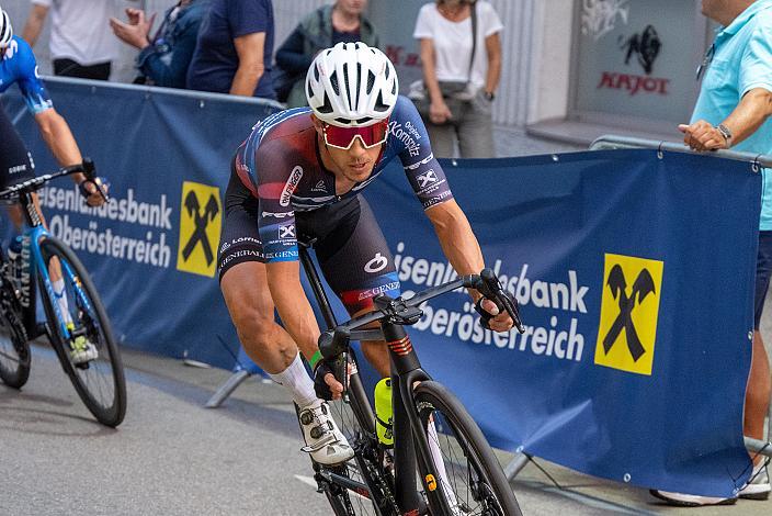 Sieger des Kriteriums Riccardo Zoidl (AUT, Team Felt - Felbermayr) 25. Welser Innestadt Kriterium 