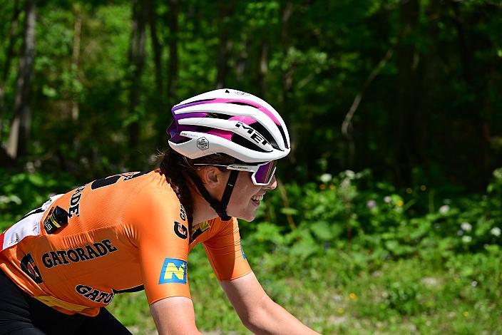 Siegerin am Hochkar und Gesamt  Malwina Mul (POL, MAT Atom Deweloper Wroclaw) Ybbsitz - Hochkar,,  4. Etappe Sportland NOE WOMEN Tour
