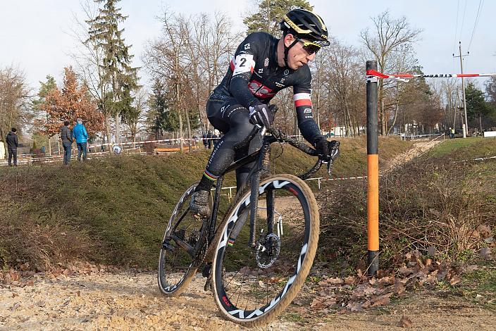 Sieger Marek Konwa (POL), Rad Cyclo Cross, 12. Int Rad Querfeldein GP Pferdezentrum Austria Stadl-Paura, UCI C2,