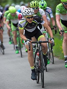 Daniel Paulus, Team Vorarlberg, in der Spitzengruppe, Wiesbauer Top Radliga 2015