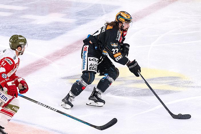 Shawn St.Amant (Steinbach Black Wings Linz) Steinbach Black Wings Linz vs HCB Südtirol Alperia, Viertelfinale, 6. Runde ICE Hockey League, Linz AG Eisarena 