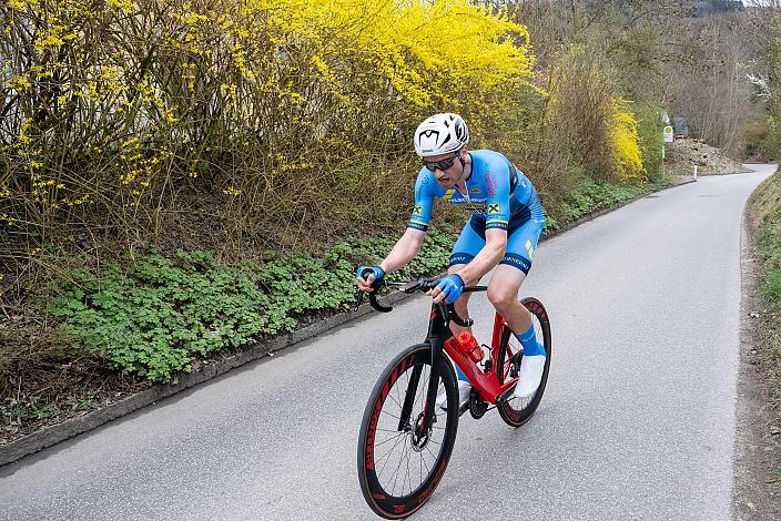 Felix Ritzinger (AUT, Team Felbermayr Simplon Wels) Herren Elite, U23, Radliga, 62. Radsaison-Eröffnungsrennen Leonding, Oberösterreich 