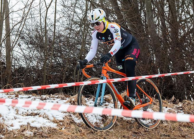 Nadja Heigl (AUT, SU Bikestore.cc Team) , Staatsmeisterin 2021, Rad Cyclo Cross Staatsmeisterschaft 2021, Neusiedl/Waidamannsfeld, Niederösterreich