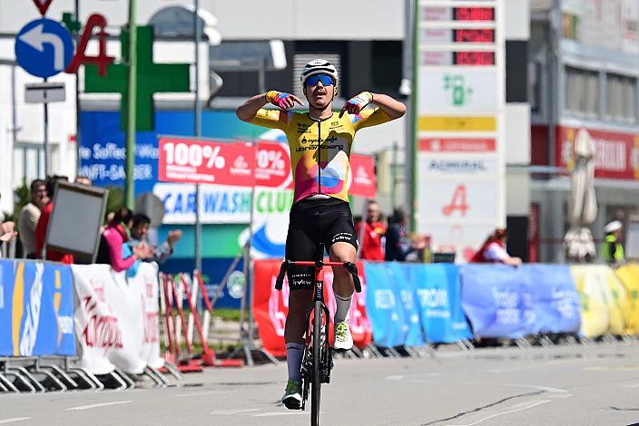 Sieger Alexander Konychev (ITA, Team Vorarlberg) Herren Elite, U23, Road Cycling League Austria, 63. Raika Kirschbluetenrennen, Wels, Oberösterreich