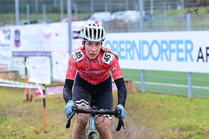 Silke Mair (AUT, URC Ried 2 Rad Ginzinger), Damen, 4.Radquerfeldein GP um das Sportzentrum Gunskirchen, Rad Cyclo Cross,