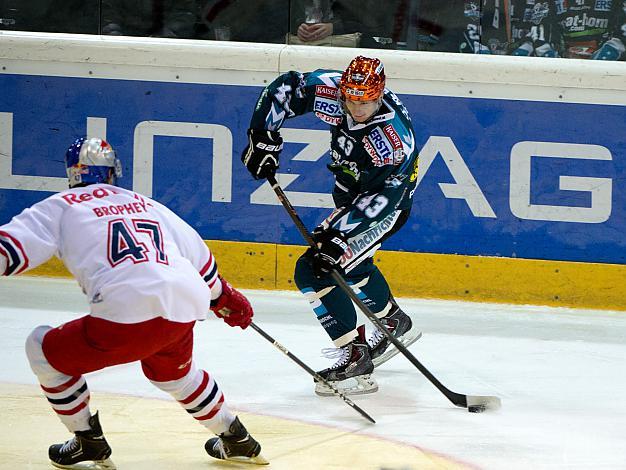 Tom Zanoski, Linz und Evan Brophey, Salzburg EHC Liwest Black Wings Linz vs EC Red Bull Salzburg, Pick Round