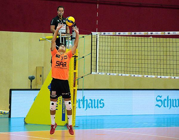 Jakub Czyzowski (VCA Amstetten Niederösterreich) VCA Amstetten Niederösterreich vs Raiffeisen Waldviertel Volleyball Team, Volleyball Supercup