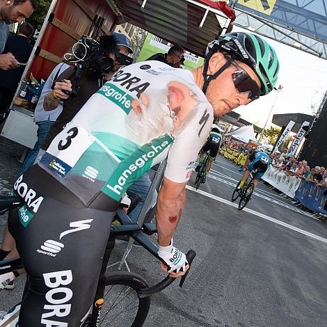 Lukas Pöstlberger (AUT, Bora - Hansgrohe) Innenstadtkriterim Wels, Radsport, Kriterium