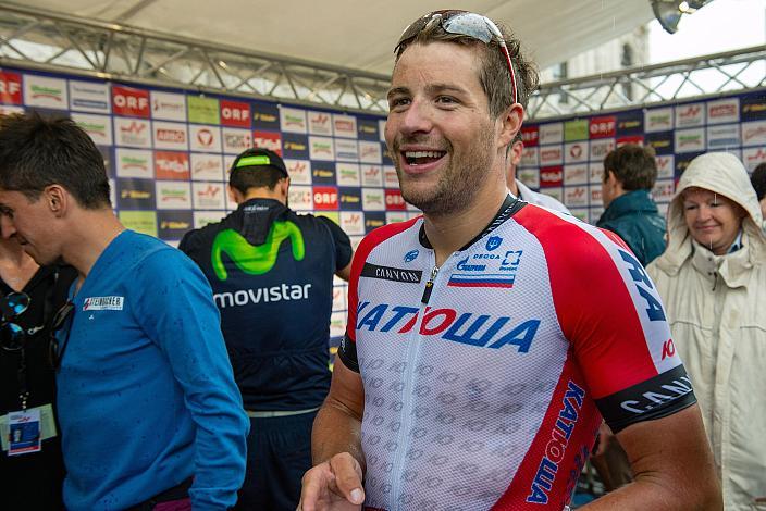 Etappensieger Marco Haller (AUT, Team Katusha) 8. Etappe Podersdorf, Burgenland - Wien