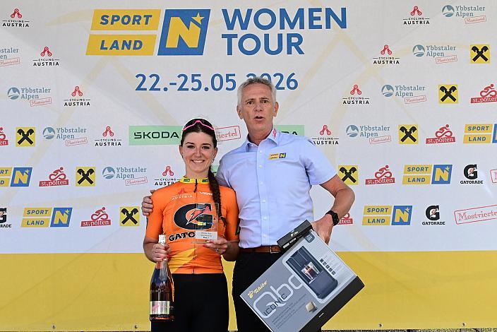 Im Punktetrikot Olga Wankiewicz (POL, MAT Atom Deweloper Wroclaw), Ybbsitz - Hochkar, Sportland NÖ women tour