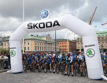 Start zum Velothon Stockholm, 2015