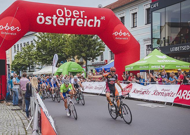 Etappensieger Jarne van de Paar (BEL, Acrog Balen BC) 2. Etappe Rohrbach - Rohrbach Oberoesterreich Juniorenrundfahrt (2.1)