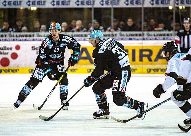 Im Bild: Andreas Kristler (EHC Liwest Black Wings Linz), Eishockey,  EHC Liwest Black Wings Linz vs Graz 99ers