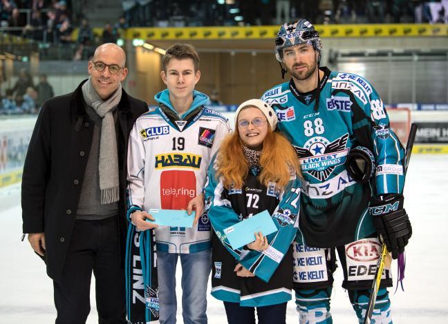 Dan DaSilva (EHC Liwest Black Wings Linz)  EHC Liwest Black Wings Linz vs HC Orli Znojmo