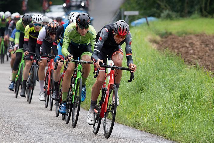 Stefan Kolb (AUT, Hrinkow Advarics Cycleang Team), Logan McLain (USA, Tirol KTM Cycling Team) Ranshofen, 22. Braunauer Radsporttage, ÖRV RadLiga, Radsport, Radliga, ÖRV, Herren Elite, 