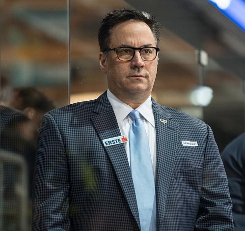Head-Coach Troy Ward (EHC Liwest Black Wings Linz),  EHC Liwest Black Wings Linz vs Dornbirn Bulldogs