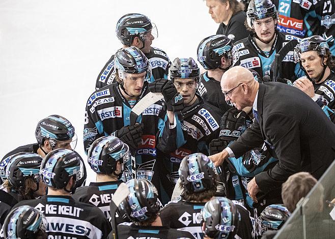Head-Coach Tom Rowe (EHC Liwest Black Wings Linz) EHC Liwest Black Wings Linz vs EC KAC