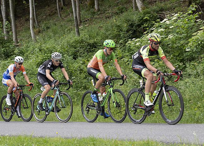 Daniel Eichinger (AUT, Hrinkow Advarics Cycleang Team), Davide Orrico (ITA, Team Vorarlberg Santic)   3. Etappe Traun - Ternberg, Radsport 10. Int. OOE Rundfahrt  