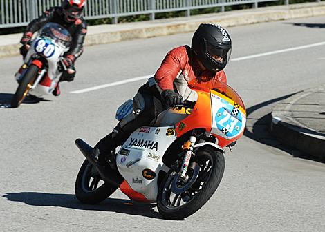 #23 Ernst Steffl, Yamaha RD 350