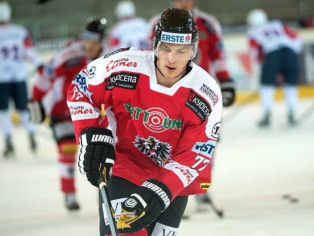 Brian Lebler, AUT, Oesterreich vs Slowenien, IIHF Euro Hockey Challenge
