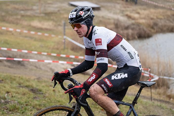 Moritz Hörandtner (AUT, Tirol KTM Cycling Team) Rad Cyclo Cross, ÖSTM/ÖM Querfeldein  Langenzersdorf, Seeschlacht 