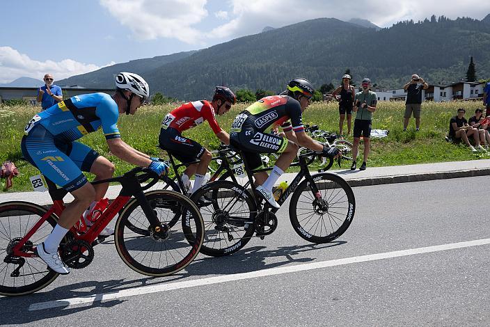Michal Kukrle (CZE, Team Felbermayr Simplon Wels), Maximilian Kabas (AUT, WSA KTM Graz pb Leomo), Adam Toupalik (CZE, Team Elkov Kasper) 72. Tour of Austria, 2. Etappe St.Anton am Arlberg -  Innsbruck