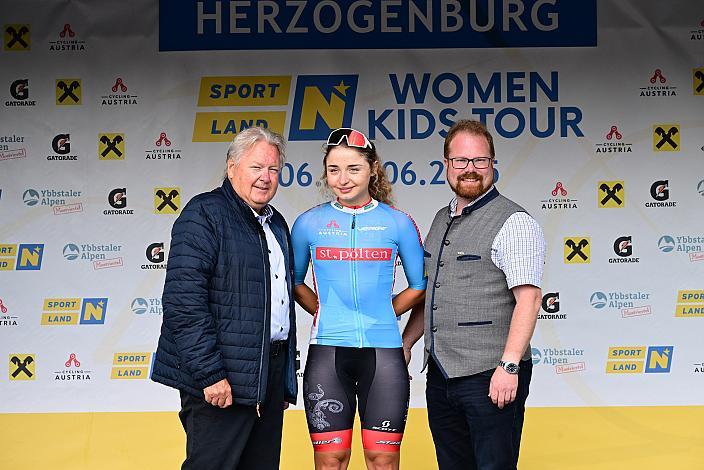  Bester Österreicherin Elisa Winter (AUT, Wheel Divas Cycling Team), Zeitfahren Herzogenburg,  3. Etappe Sportland NOE WOMEN Tour