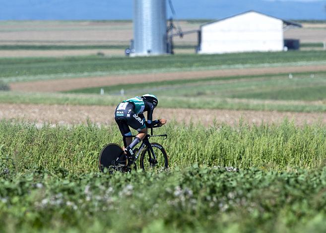 Patrick Gamper (AUT, Bora - Hansgrohe) ÖSTM Einzelzeitfahren,  Lutzmannsburg, Österreichische Staatsmeisterschaft U23, Elite Damen und Herren