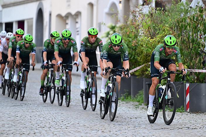 Team Hrinkow Advarics in der Führung beim 28. Int. ASVÖ - HRINKOW City Kriterium Steyr, Herren Elite, ÖRV, Radsport, Mountainbike, ELITE Rennrad