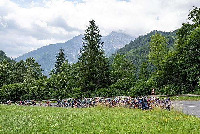 Das Peloton bei St. Pankranz 1. Etappe Steyr -  Steyr, Tour of Austria, Steyr Austria