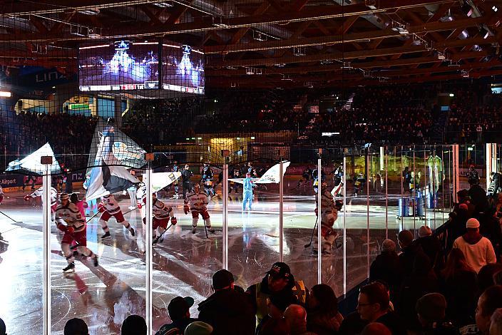 Duell Linz Salzburg, Win2Day ICE Hockey League,  Steinbach Black Wings Linz vs EC Red Bull Salzburg,  Linz AG Eisarena 