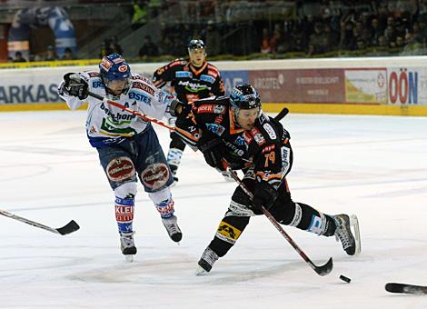 Gregor Baumgartner Liwest Black Wings Linz gehakt von Wolfgang Kromp, EC VSV