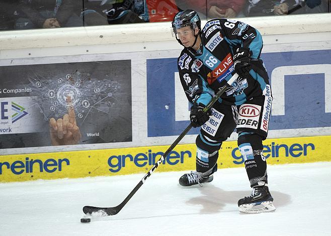 Stefan Gaffal (EHC Liwest Black Wings Linz)  EHC Liwest Black Wings Linz vs Dornbirn Bulldogs