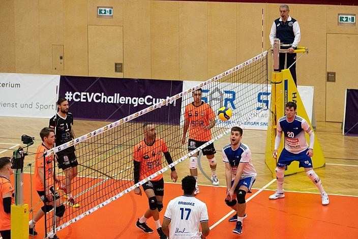 Volleyball CEV Challenge Cup VCA Amstetten NÖ vs Lausanne UC (Schweiz)