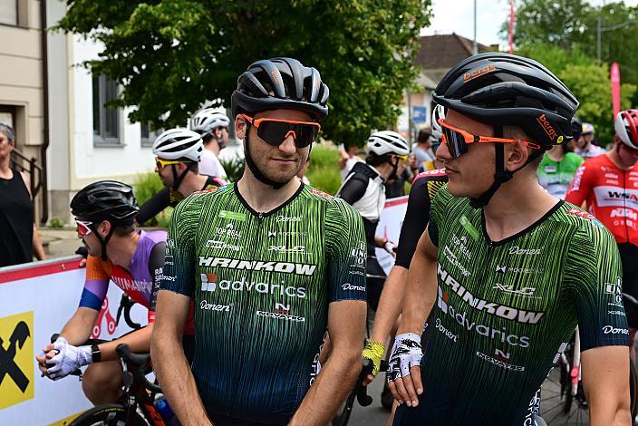 Markus Freiberger (AUT, Hrinkow Advarics), Maximilian Kabas (AUT, Hrinkow Advarics), ÖM Staatsmeisterschaft, Strassenrennen,, Illmitz, Burgenland