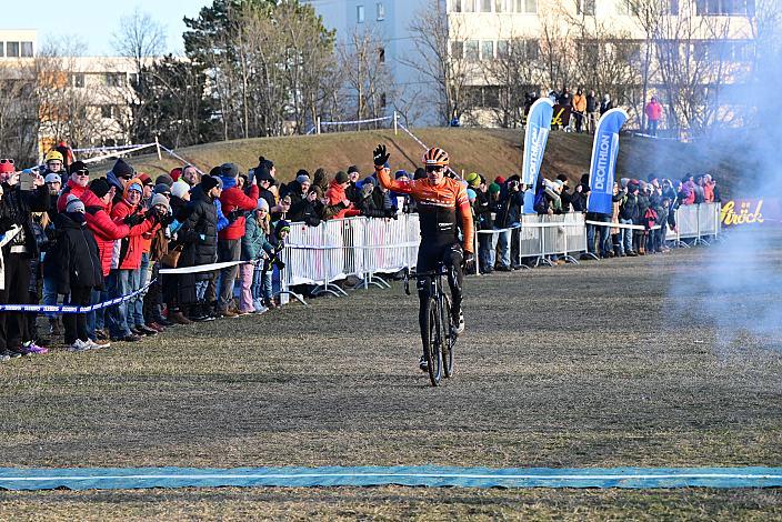 Staatsmeister Gregor Raggl (AUT, jb BRUNEX Superior Factory Racing)  Rad Cyclo Cross, ÖSTM/ÖM Querfeldein, Ciclo Cross, Cycling Austria, Maria Enzersdorf, NÖ