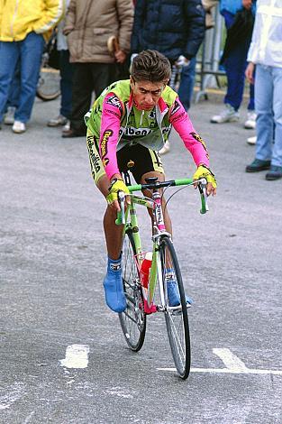 Fabrizio Settembrini (ITA, Italbonifica) am Monte Bodone,14. Etappe, Corvara to Monte Bondone